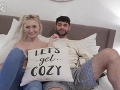 Blondine, Blasen, Schwanz, Hardcore, Hd, Zierlich, Jungendliche (18+), Titten