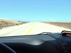 Bikini, Doigter, Exhib, Orgasme, Chatte, Maigrichonne, Voyeur, Mouillée