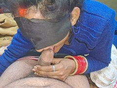 Desi hottie Xshika neutralizes a hard cock with her expert deep-throating skills until he pumps his load in her mouth