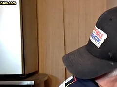 素人, アナル, フェラチオ, ゲイ, 手コキする, 自家製, 熟年, フェラする