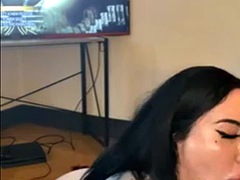 Wohlbeleibte schöne frauen, Grosser schwanz, Grosse titten, Blasen, Pummelig, Spermaladung, Schwarz, Ablutschen