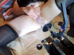 アナル, アスtoマウス, ぽっちゃり, マシーンファック, 淫乱熟女, 母, オマンコ, おもちゃ