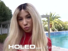 Cul, Grosse bite, Blonde, Sucer une bite, Éjaculation interne, En levrette, Hard, Nénés