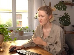 Asmr roleplay, light-haired, futa asmr