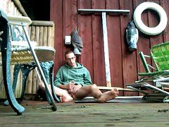 Leie, Masturbation, Im freien