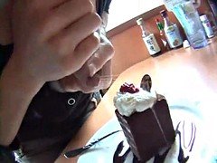 Leie, Japanische massage, Milch, Öffentlich, Titten, Spanner