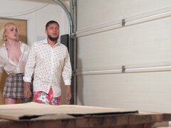 美人, 黒人, チン, 顔射, 眼鏡, 淫乱熟女, 自然山雀, ショートヘア