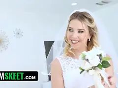 Blondine, Braut, Kehlenfick, Natürlichen titten, Zierlich, Muschi, Titten, Jungfrau