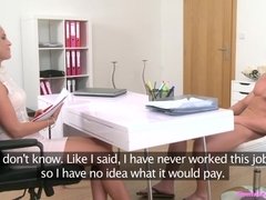 Lieveling, Pijpbeurt, Vrouw, Ondergoed, Geld, Kantoor, Realiteit