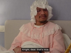 Consolador, Sucio, Hablar sucio, Divertido, Abuelita, Interracial, Montar, Juguetes