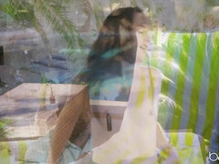 Shameless Danni Rivers interracial horny xxx clip