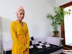 MILF stepmother gets closer to her big cocked stepson