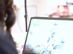 フェラチオ, カップル, 中出し, バック, ハードコア, インド人, なめる, ティーン