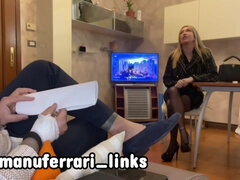 Italian Secretary Without Panties Gets Banged To Get The Job