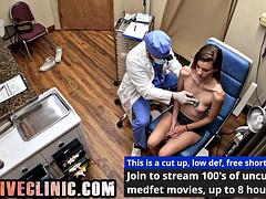 緊縛, 医者, フェティッシュ, 婦人科, 挿入