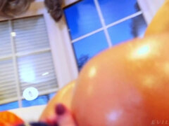 Culo, Rubia, Botas, Consolador, Holandés, Pervertido, Calientapollas, Apretado