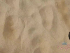 Leie, Strand, Fingern, Flashen, Masturbation, Nackt, Pov, Nass