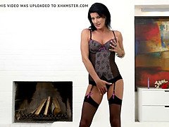 チェコ, ディルド, ドレス, Hd, 下着, 淫乱熟女, オマンコ
