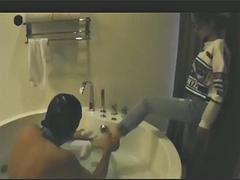 Chinese fj: Asian, Fetish  Footjob Porn