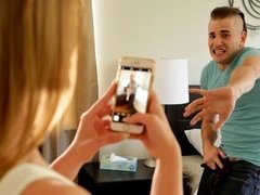 Anal, Rubia, Atrapados, Pajear, Masturbación, Afeitado, Adolescente, Tetas