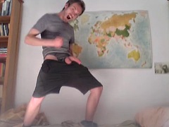 Brainless Goon Bator Pissing All Over the Floor