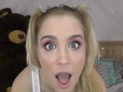 Amateur blonde teen has anal sex on webcam in doddy style