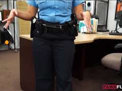 Amateur, Big tits, Fat, Police