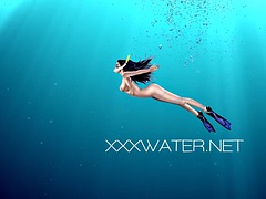 Polina sucks his soul out underwater