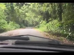 素人, お尻, 車, カップル, ラティーナ, 母乳, アウトドア, シャワー
