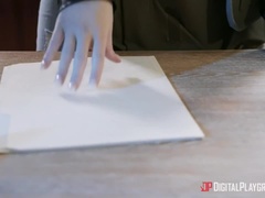 デカチン, デカパイ, フェラチオ, 茶髪の, 浮気者, 女 人男 人, 指いじり, 自然山雀