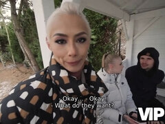 Grosser schwanz, Blondine, Freund, Gehörnter ehemann, Tschechisch, Hd, Pov, Ehefrau
