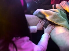 Stepdad's Best Friend Gets Secret Handjob & Leg Massage From Teen Shawna Panofka