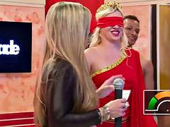 Blondine, Spermaladung, Hardcore, Milf