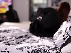 Bad, Vollbusig, Geschnappt, Fingern, Lesbisch, Milf, Stiefmutter, Nass