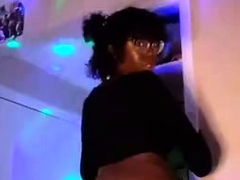 Arsch, Schwarz, Schwarz, Masturbation, Milf, Erotischer film, Solo