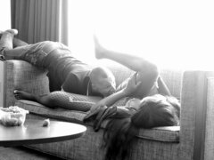 Afrikanisch, Leie, Grosser schwanz, Schwarz, Paar, Hotel, Lingerie, Jungendliche (18+)