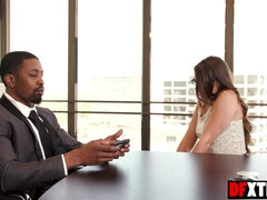 Grote lul, Pijpbeurt, Lul, Brillen, Hd, Interraciaal, Natuurlijk, Secretaresse