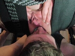 顔面騎乗, フェムドム, ドイツ人, 旦那, なめる, オナニー, オーガズム, オマンコ