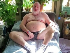 Pummelig, Spermaladung, Papi, Schwul, Behaart, Socken