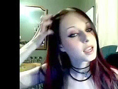Emo, Goth, Masturbation, Pussy, Teen, Toys, Webcam