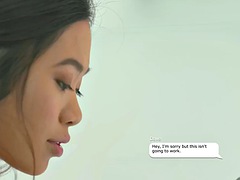 アジア人, 彼氏, カワイイ, エロティック, 指いじり, 彼女, オマンコ, オッパイの