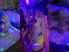 Tetas grandes, Rubia, Mamada, Polla, Novia, Casero, Chupando, Tetas