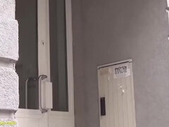 素人, ぽちゃ, イマラチオ, チン, バック, 祖父, 毛深い, キス