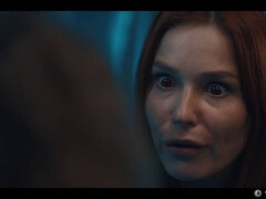 Leana Lovings and Clemence Audiard in Vampire Lab Under Blue Light