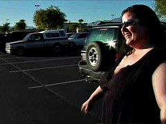 Fat MILF fucks with a young guy