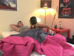 フェラチオ, 茶髪の, イマラチオ, ラティーナ, メイド, 淫乱熟女, 小柄, オマンコ