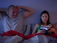 デカパイ, フェラチオ, 浮気者, カップル, 顔射, 赤毛, 三人