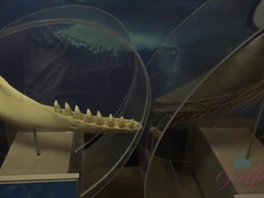 Plage, Exhib, Petite amie, Embrassement, Nue, De plein air, Public, Mouillée