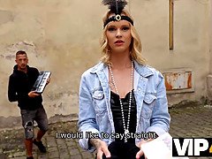 Blonde, Cocu, Jeux, Indienne, Pov, Chatte, Rasée, Pute