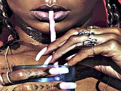 Schwarz, Prominente, Schwarz, Nackt